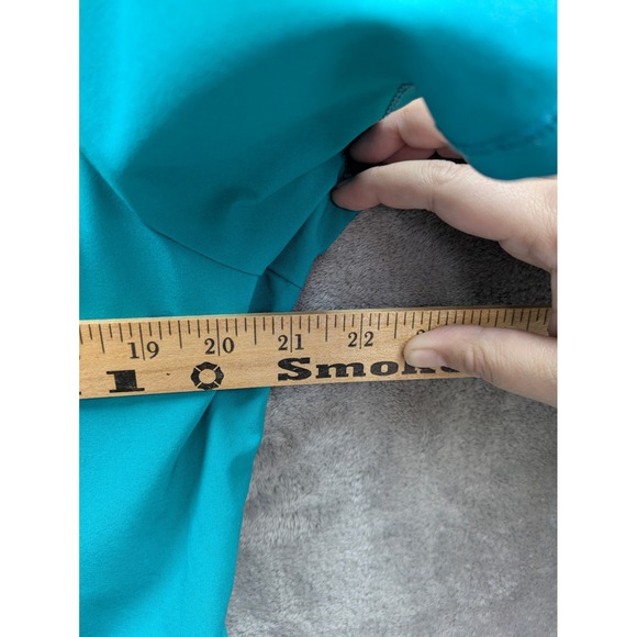 Cherokee Infinity Scrub Top Womens Large Teal VNeck Stretch Medical Workwear - Picture 4 of 9